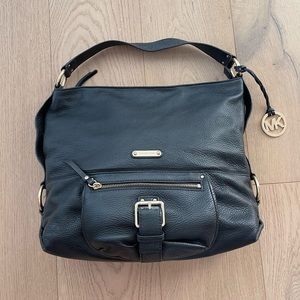 Michael Kors soft black leather purse